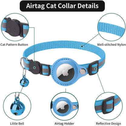 Anti-Lost Airtag Cat Collar